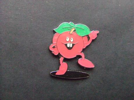 Kers zomerfruit grappig